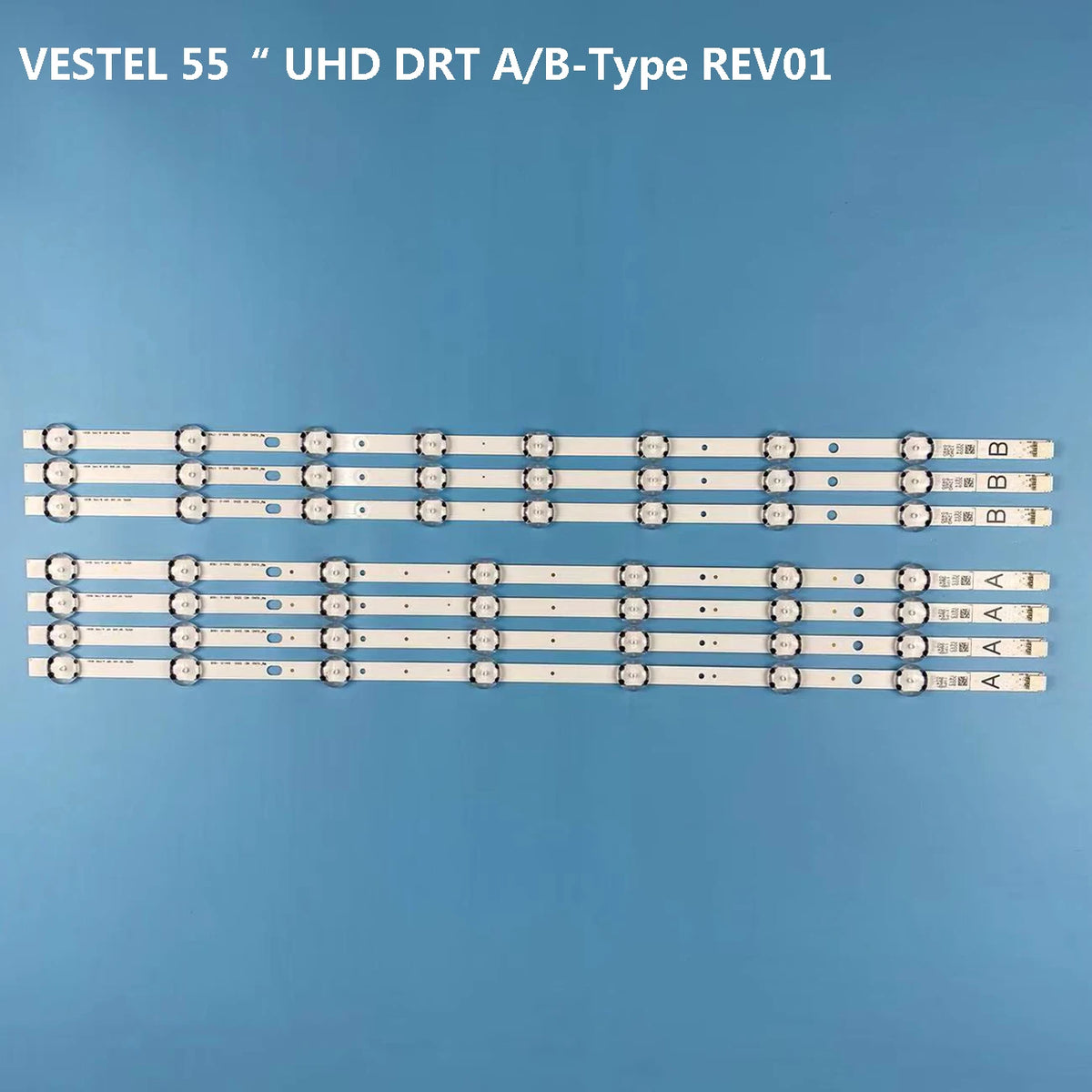 LED Backlight Strip for Vestel 55" UHD DRT A-TYPE B 55U5766DB LT-55C760 55C860(A) 55pus6031 LUX0155006
