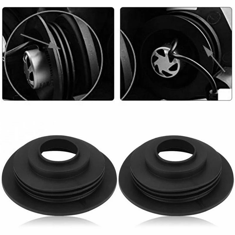 1PC Soft Rubber Dust Cover For Car Auto Headlight Universal 