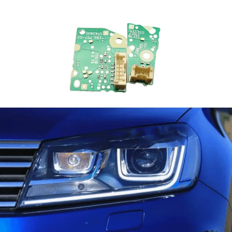 lamp White DRL Light Source Circuit Board Microchip Ballast Components Compatible Volkswagen Touareg 2015