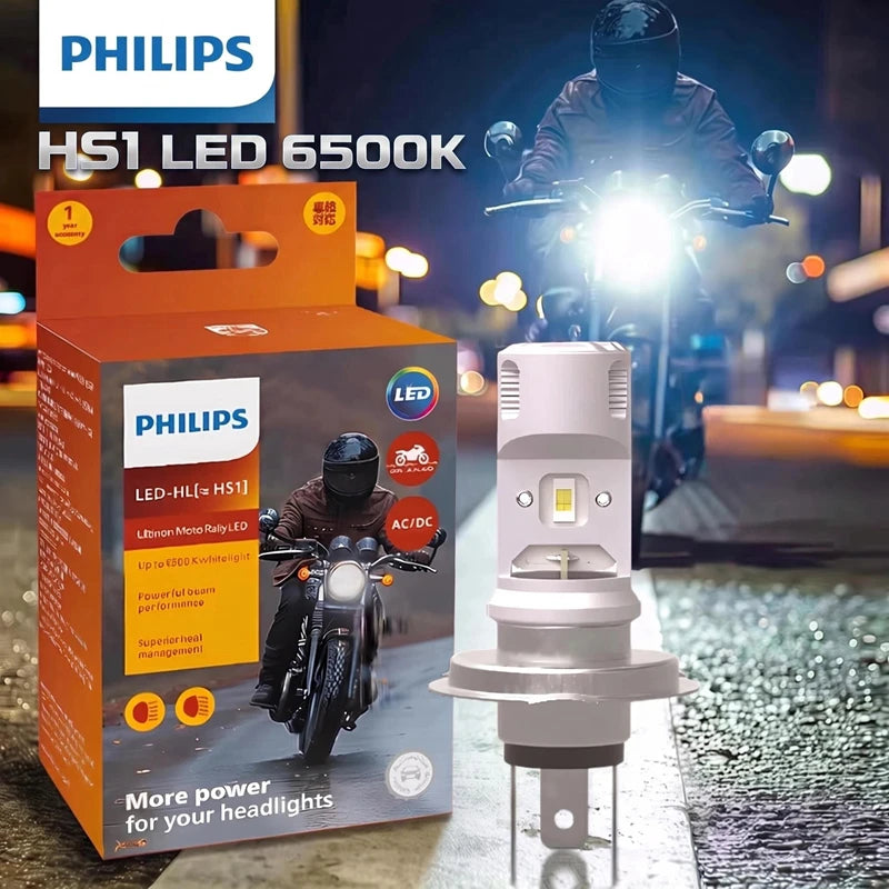 Philips HS1 LED Headlight Motor 6500K White Lamp LED Bright 