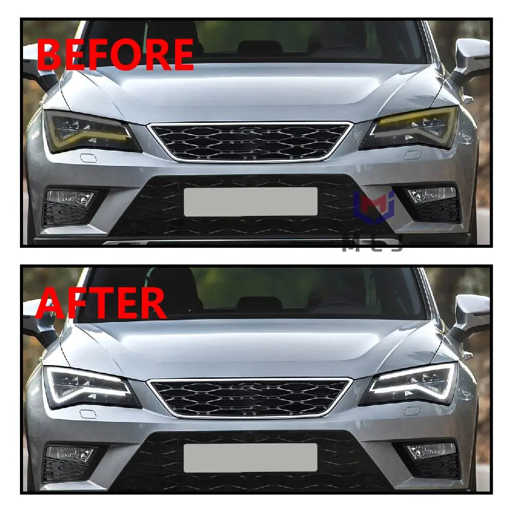 Headlight DRL Chip DRL Light Guide Strip Light Guide Tube White Angel Eye Board 575941476 for SEAT