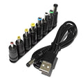 Universal Power Cable USB To DC 5.5 2.1mm Jack 5V Charging C
