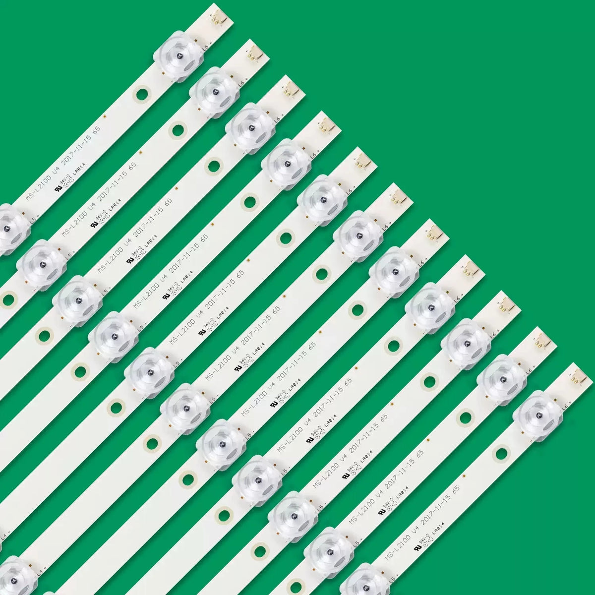 LED Backlight Strip for 11PCS LED strips MS-L2100 V4 for 65SU11B Awox K6500 K6500RST/4K/S K6500RST TFS65165
