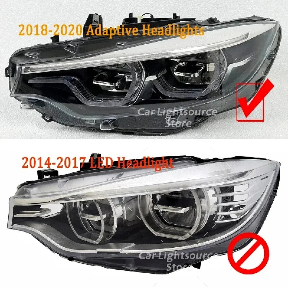 DRL Boards For BMW M3 M4 F80 F82 F32 F33 F36 LCI 420i 430i 2018-2020 Adaptive LED Headlight Daytime Running