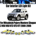 Car Accessories LED Interior Reading Dome Light Kit For Mitsubishi Pajero Montero Shogun 3 V60 V68 V73 V75