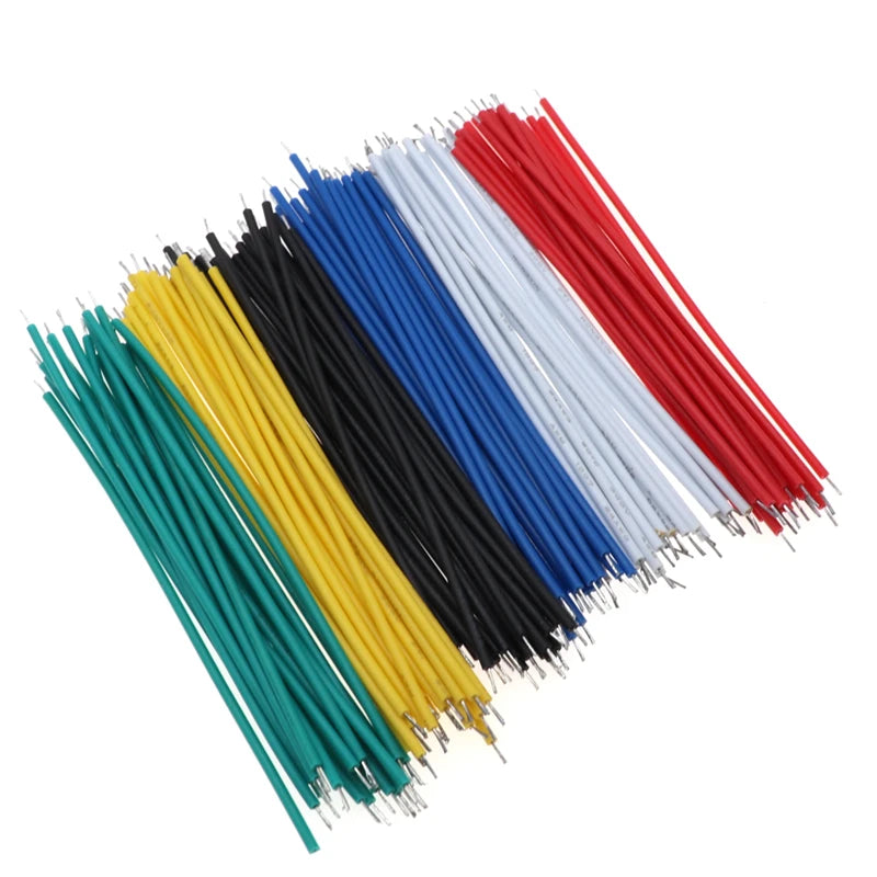 120PCS/set 24AWG Tin-Plated Breadboard PCB Solder Cable 24AW