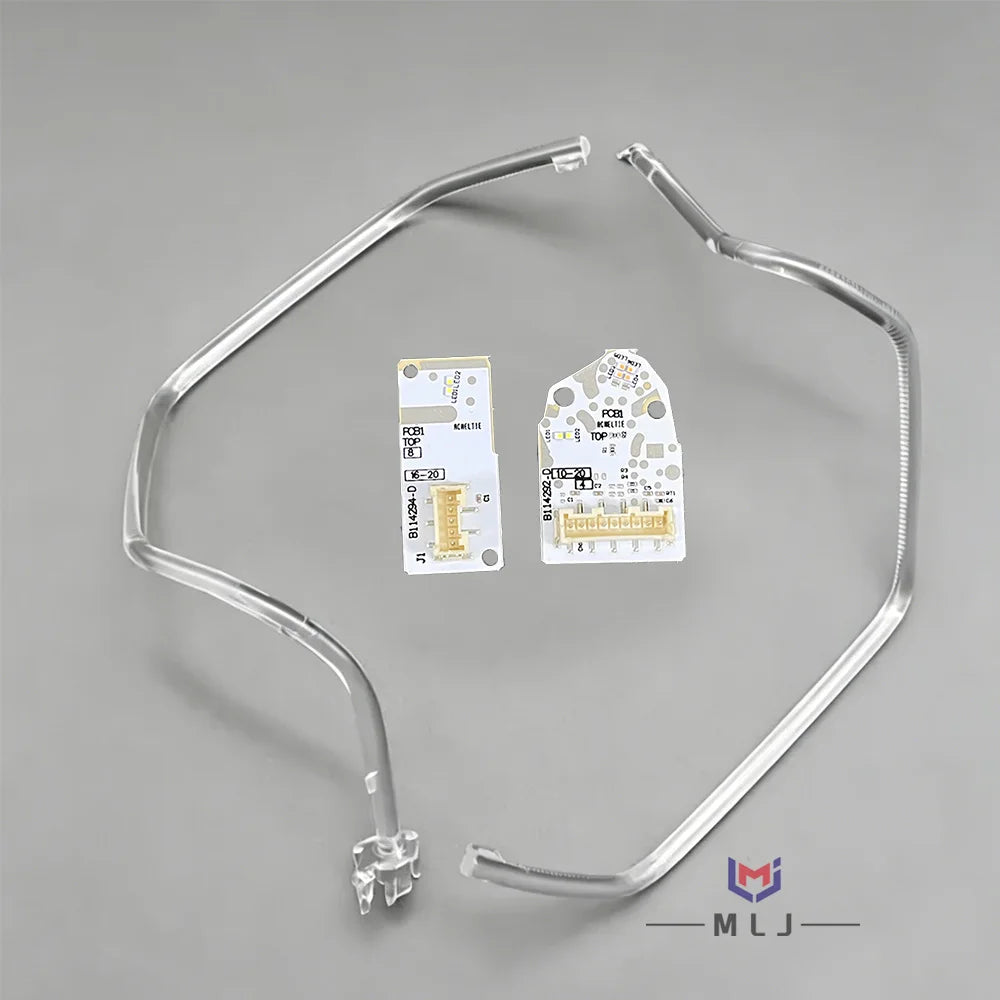 Angel Eyes DRL Light Guide Tube PCB Board For BMW X1 F49 2020-2023 Headlight Daytime Running Light Source