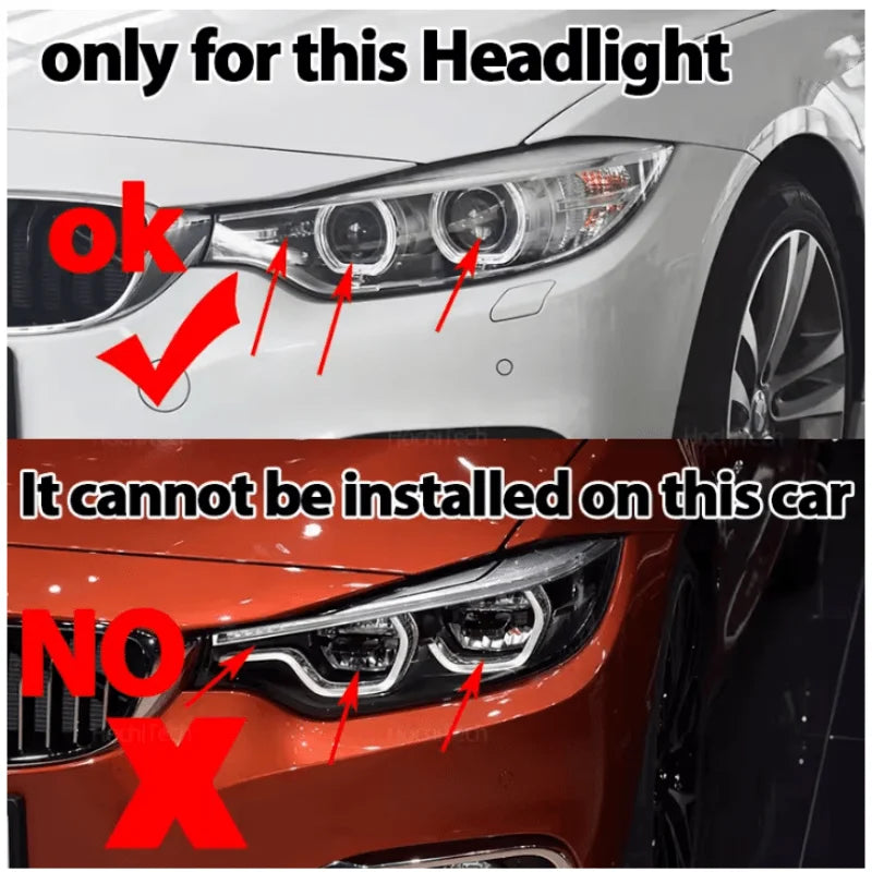 Angel Eye LED DRL Boards for BMW 4 Series F32 F33 F36 Pre-LCI 2014 2015 2016 2017 LED Headlight Daytime Light