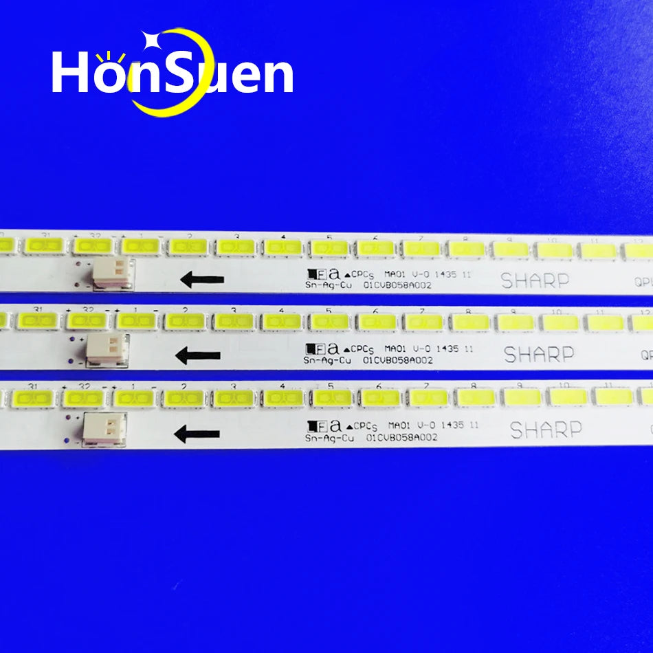 LED Backlight Strip for RUNTK5238TPZZ 5238ZZ 5369ZZ RUNTK5369ZZ 70INCH 7030PKG 64EA REV0.1_2012092 TV