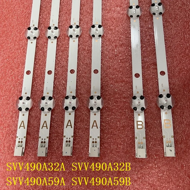 LED Backlight Strip for Kit LED Strip For D49U297N4CW D49F286B4CW Telefunken TE49282B34C2H D49F283M3CI