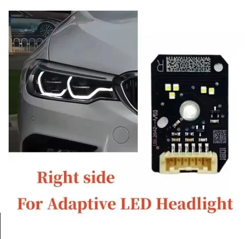LED Headlight DRL 63117214940 White Daytime Running Light LED Chips For 2017-2020 BMW 5 Series G30 G31 F90 M5