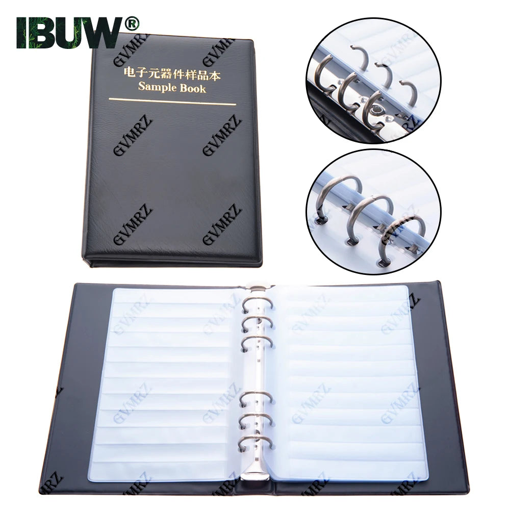Component book Component sample blank book For SMT resistor 