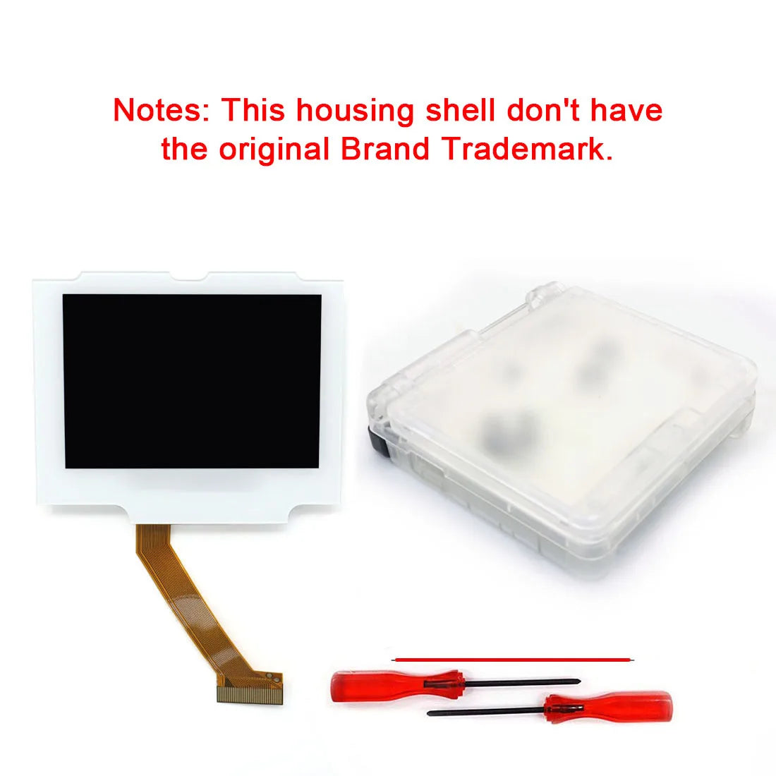 HISPEEDIDO Pre-Laminated IPS 3.0 inch V5 Real Drop in Screen For GBA SP LCD Replacement Kits Build in OSD Menu Easy to Install