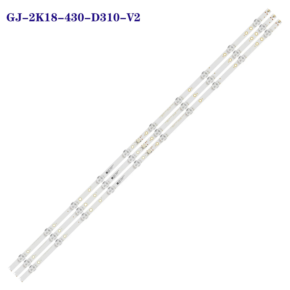 LED Backlight Strip for GJ-2K18-430-D310-V2 2108Z10D0BCC8BH00D EILG4232F53X 430H3-HVN01.U LC-43LB601U