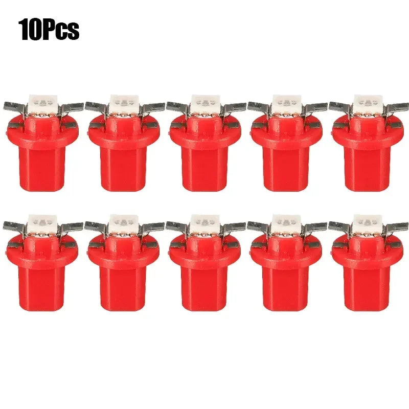 5/10Pcs 12V T5 LED Car Instrument Panels Bulbs High-quality Universal Instrument Panel Light Side Lamp Auto Interior Accessories