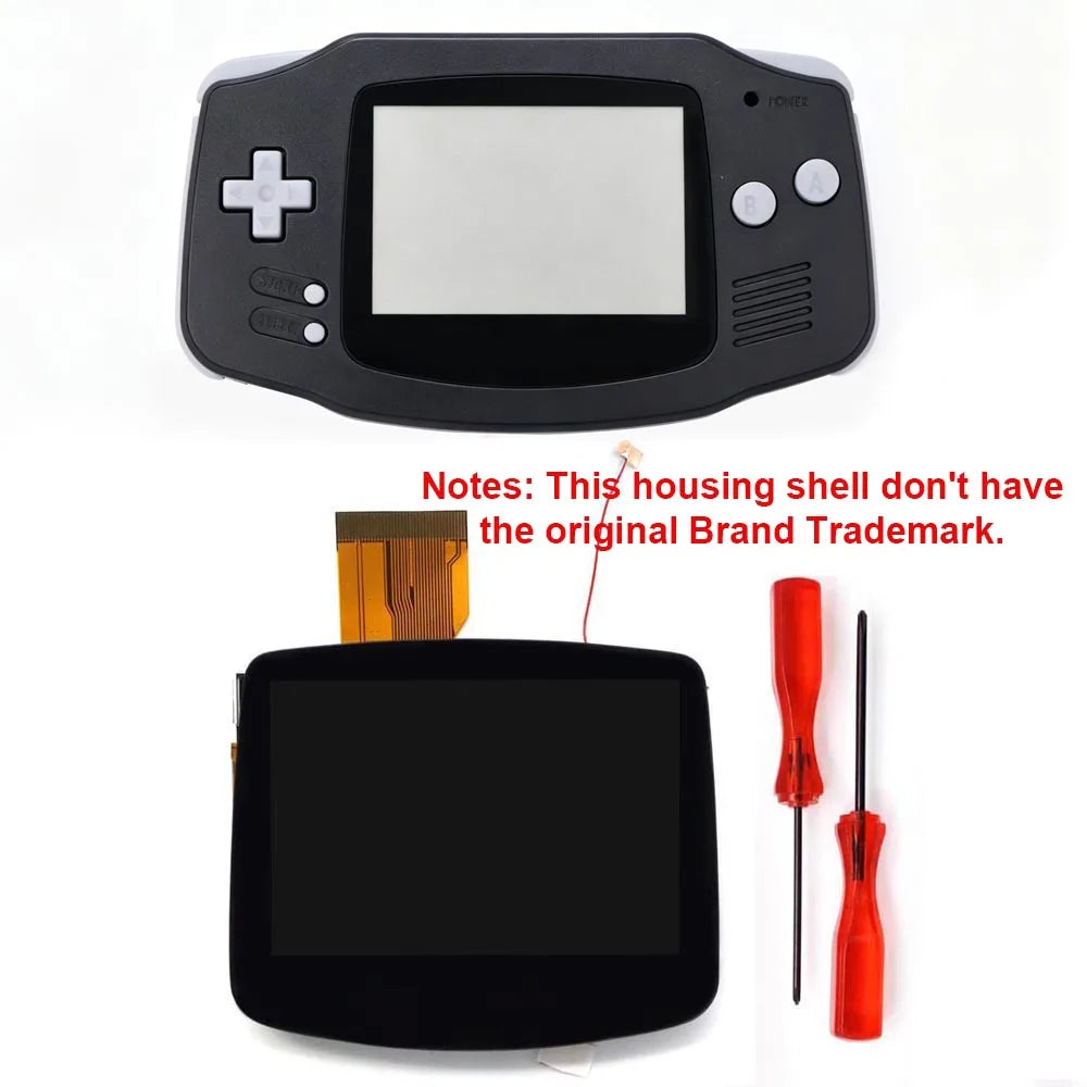 HISPEEDIDO Pre-Laminated V5 HD 720x480 Drop-in Screen For GBA V5 IPS LCD Kits Replacement Desaturation Retro Pixel OSD FRM