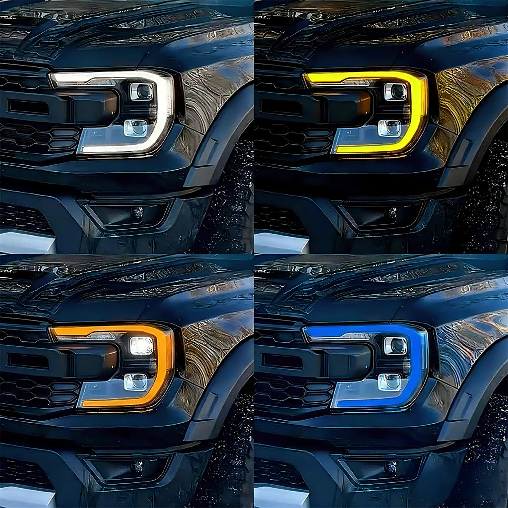 Angel Eyes DRL LED Boards For Ford Ranger T9 Matrix 2024 2025 Daytime Running Light Chips Module for Ford