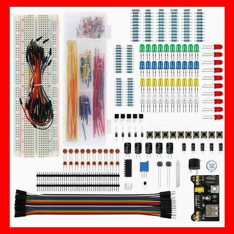Electronic Components Electrolytic Capacitor Resistor LED 83