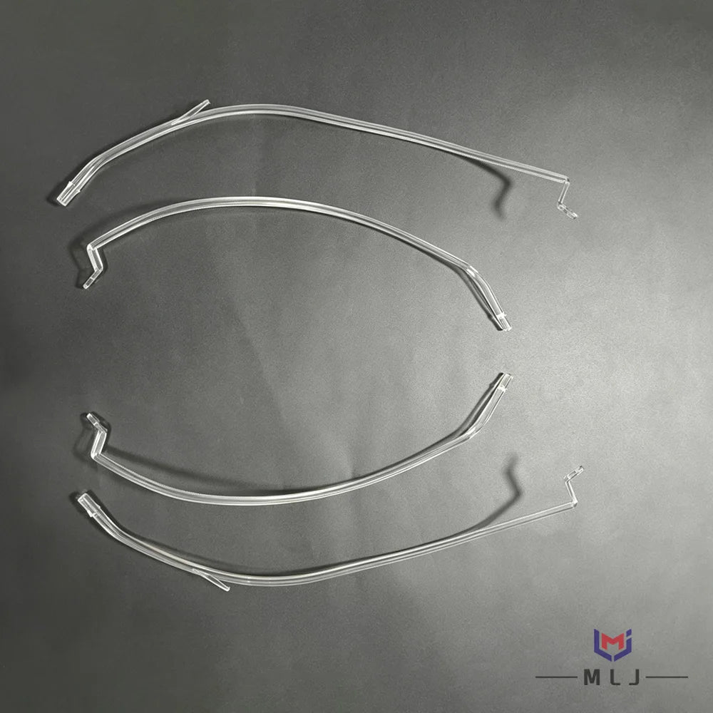 Angel Eyes DRL Light Guide Tube Acrylic Strips Headligh for Mercedes EClass C207