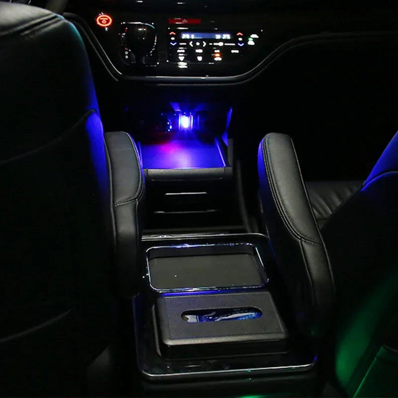 Mini Car Interior Ambient Lights Atmosphere Lamp USB LED Car