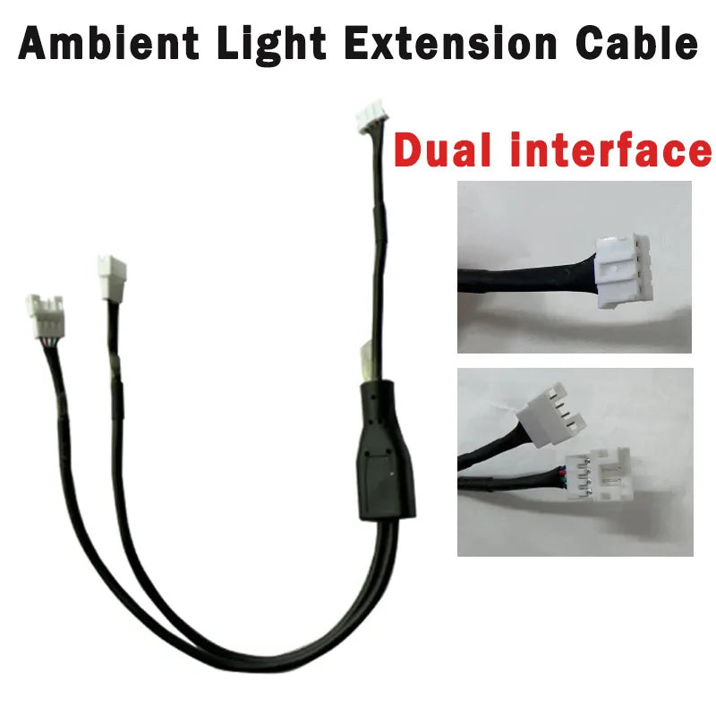 Car Ambient Light Dual Connection Extended Line Can Connect 