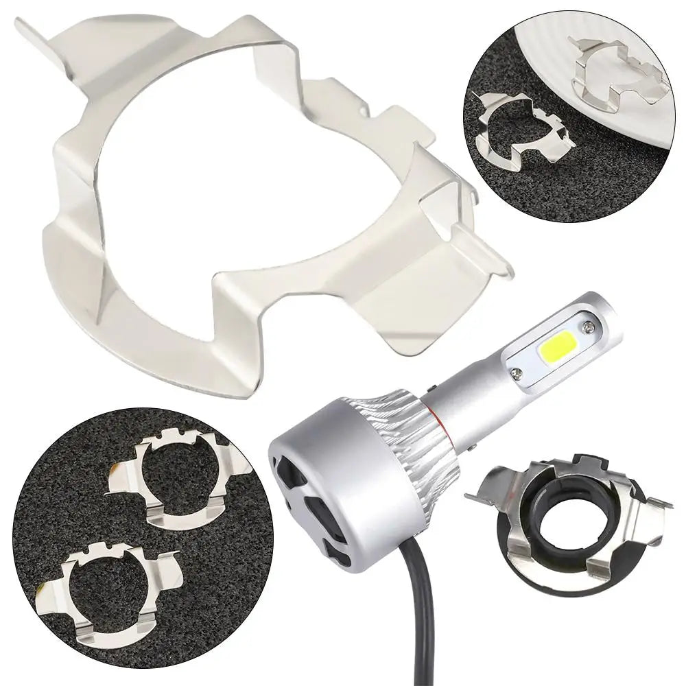 H7 LED Holder Universal Headlight Base Headlamp Retainer Bul