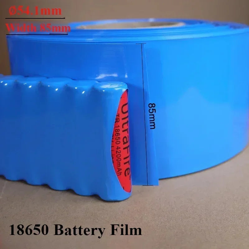 5m DIY Battery Pack Power Supply PVC Wrapped Heat Shrink Tub