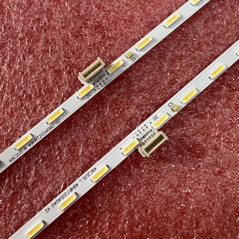 LED Backlight Strip for TCL U49C7006 49C2US R L 49HR720S40A0 49HR720S40B0 V2 4C-LB4940-HR05Q HR06Q