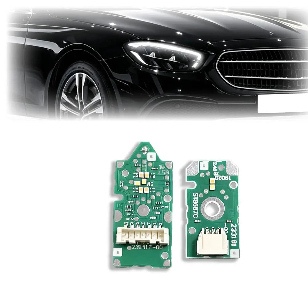 Angel Eyes LED DRL Turn Signal Light Board Chips Daytime Running Light For Mercedes E Class W213 2021 2022