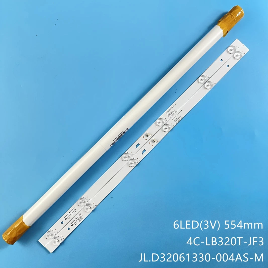 LED Strip(2)for 32HB3103 T32D16DH-01B 32HP100 TH-32D500C L32S64TE5W JL.D32061330-004AS-M 057GS 4C-LB320T-GY6