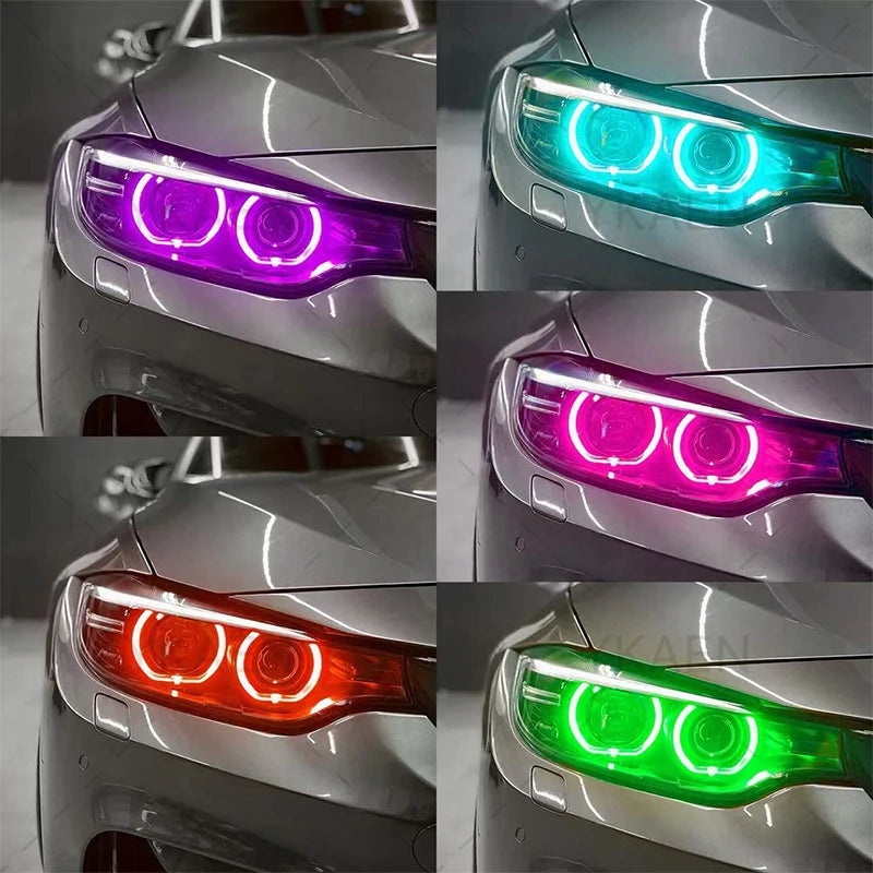 Xenon Headlight Daytime Running Light Yellow Red Blue Angel Eyes DRL Module for BMW F80 F82 F83