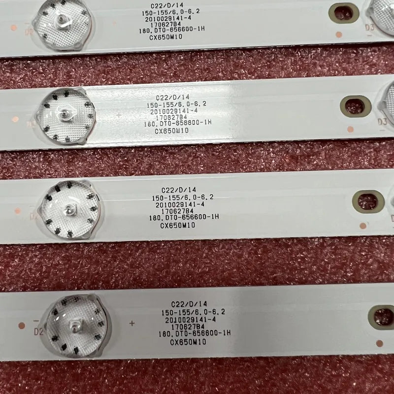 LED Backlight Strip for Continental Edison CELED65SA120B6 UD65LG201 65lex6027 65MUA1500-61 CX65D07-ZC22AG-04