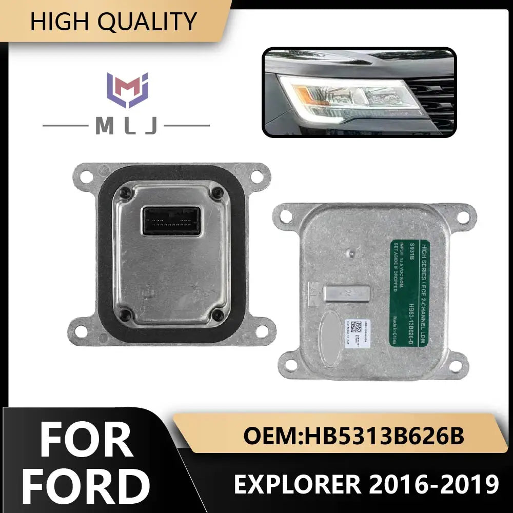 LED Headlight LDM Module For Ford Explorer 2016-2019 DRL Control Unit Replacment Parts for Ford