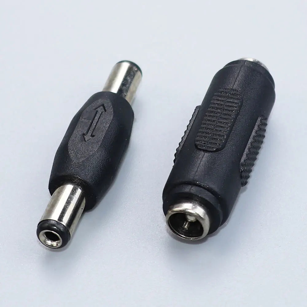 JCD 5.5mm 2.1mm Male Female DC Power Connector 5.5 X 2.1mm A