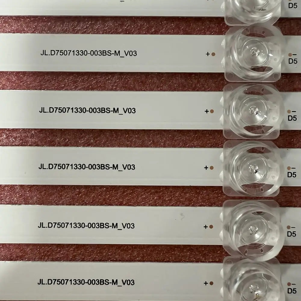 LED Backlight Strip 7LED for Hisense 75A7HAU 75A7GQ 75A70GQ 