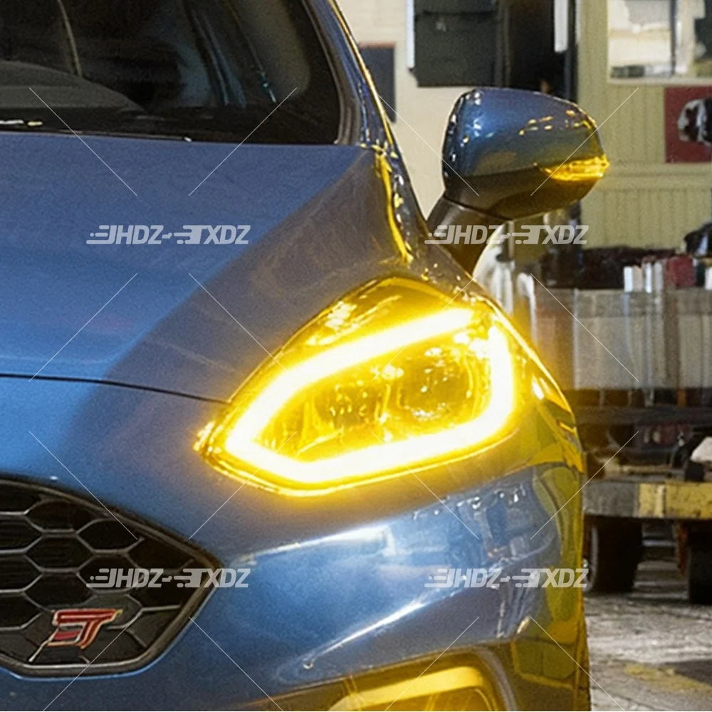 DRL LED Board Yellow Angel Eye Headlight Daytime Running Light Chip Module Blue Red for Ford C519 MK8 MK4