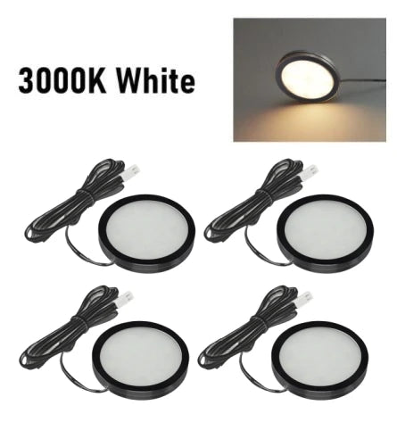 4PCS 12V 2.5W Car Interior LED Car Spot Lights Reading Light For VW T4 T5 Ford Transit Peugeot Boxer Caravan Camper Van RV