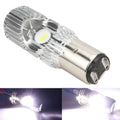 1x H4 BA20D High Quality LED Moto H6 Motorcycle Headlight Bu