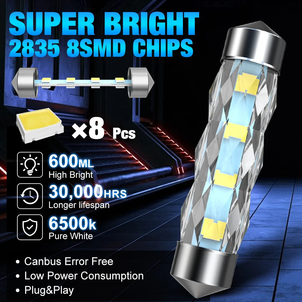 XSTORM C5W LED Dome Light Canbus 31MM 36MM 39MM 41MM Led Car