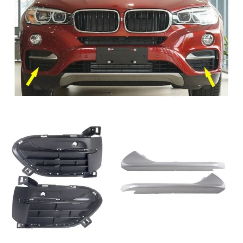 51117319777 51117319778 51117343259 51117343260 Front Bumper Outer Grille Cover Replacement Accessories For
