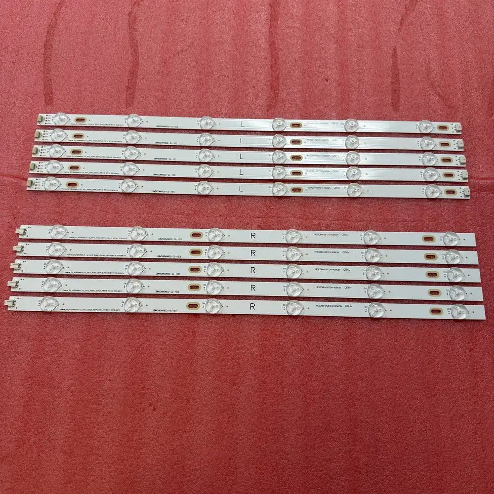 LED Backlight Strip for Hisense 50 HD500M5U51 H50N59000 50N6 - Replacement TV Backlight Strip
