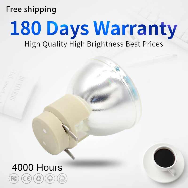 P-VIP 190/0.8 E20.8 New Projector Lamp Bulb for Optoma Benq 