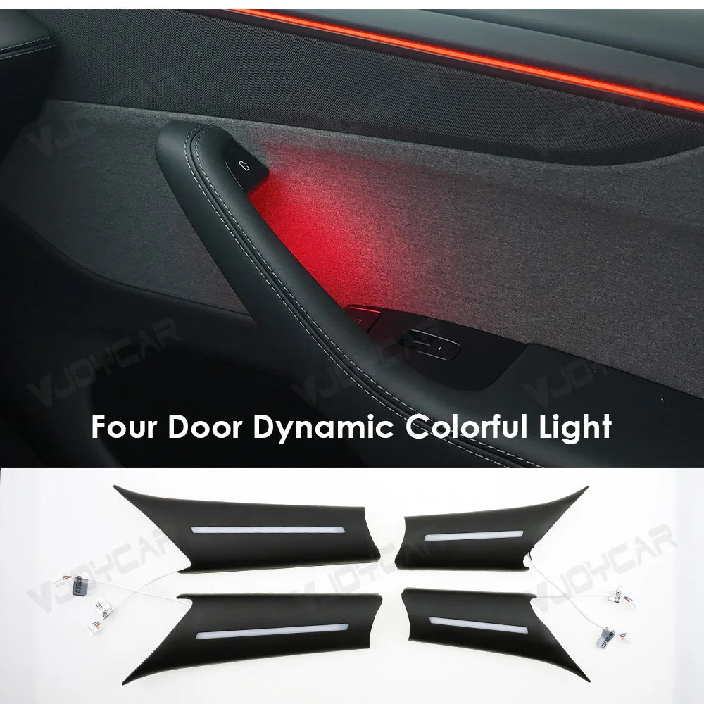 New Model Y Juniper Door Handbar Ambient Light New Model 3 H