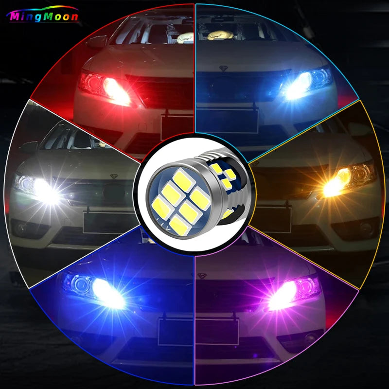 2Pcs T10 Car LED Bulbs Interior Parking Lamp For Renault Cli