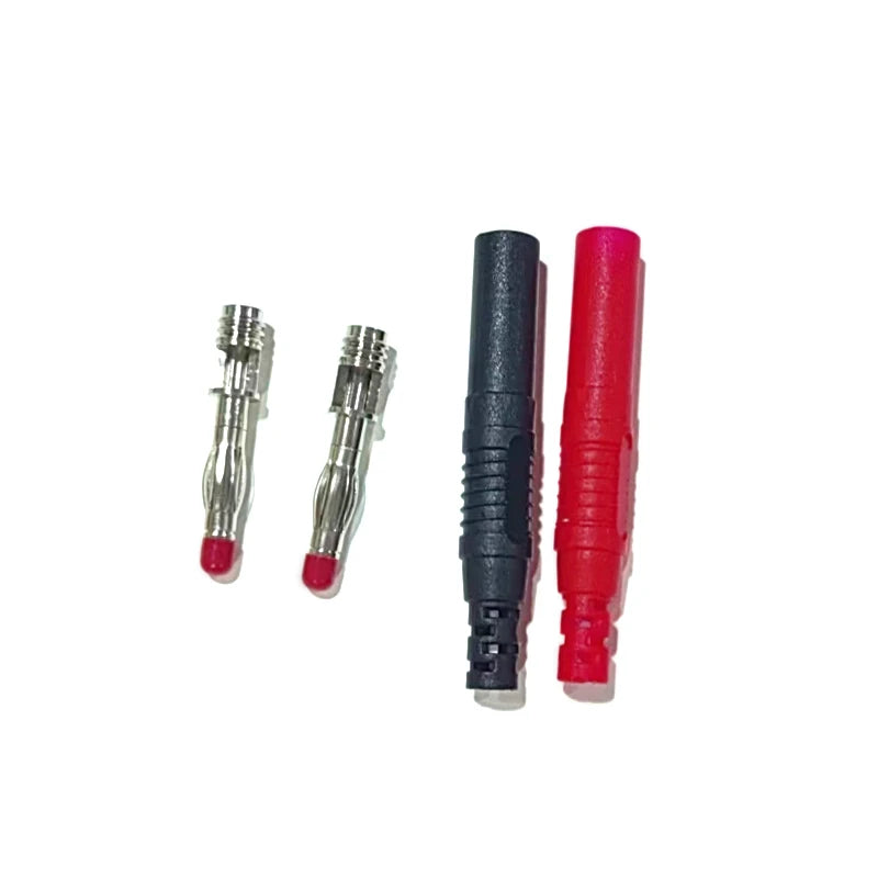 10Pcs/set Straight Insulated Safety 4mm Male Banana Plug Wir