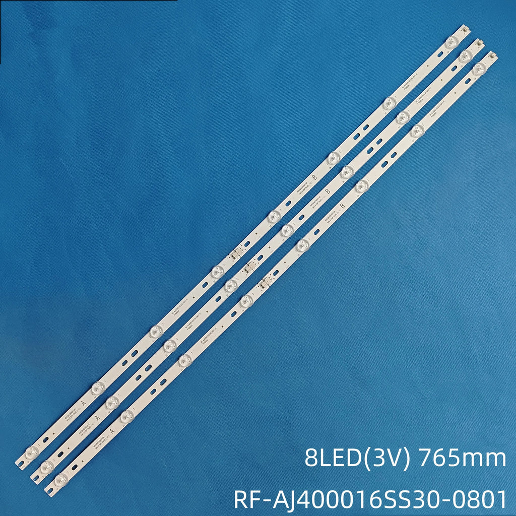 LED strip 8LED For Sharp RF-AJ400016SS30-0801 40BG3K 40BL5EA 40BL2EA 40BL3EA 40AJ2E 40AJ2I 40AJ2K 40AJ6IE