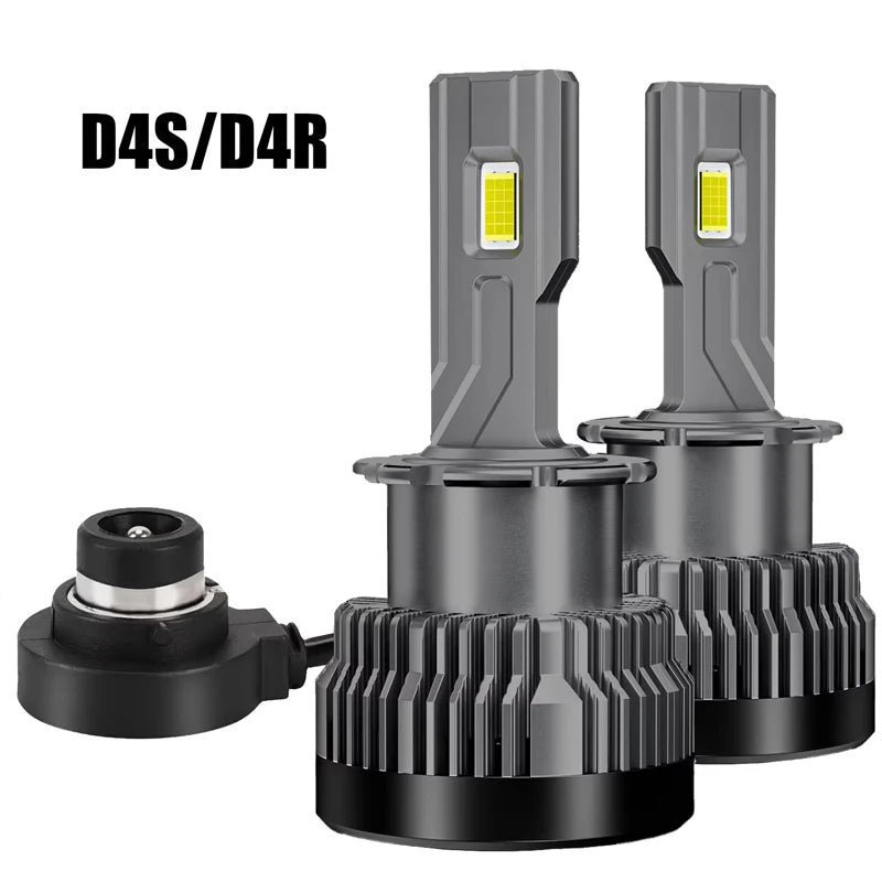 2PCS 30000LM D1S D3S Headlight 35W D2S D2R D4S D4R D5S D8S LED Canbus Lamps Auto LED Lights Bulb For Car Lights 6000K Plug&Play