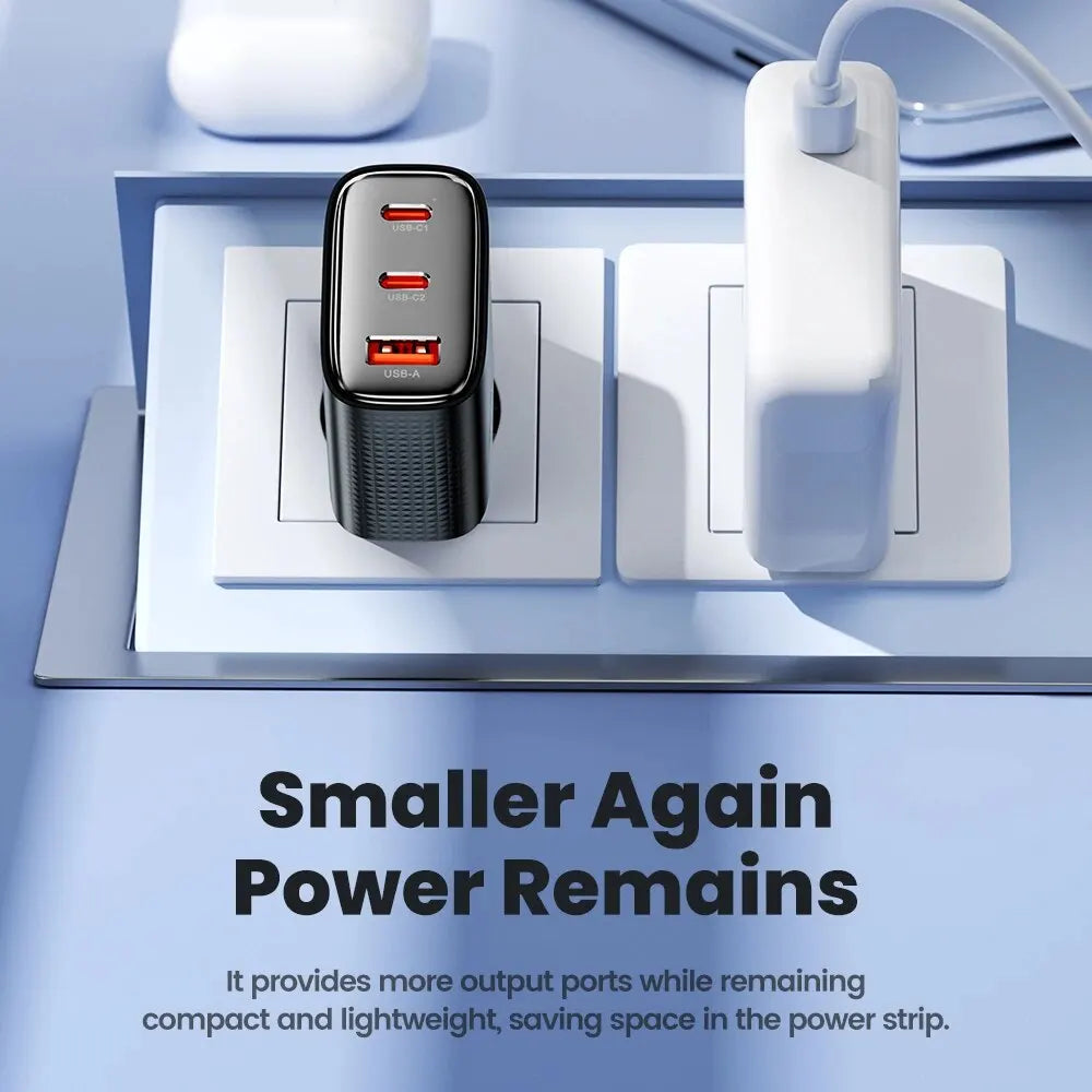 Toocki 40W GaN USB Charger Type C QC 4.0 Quick Charge Dual T