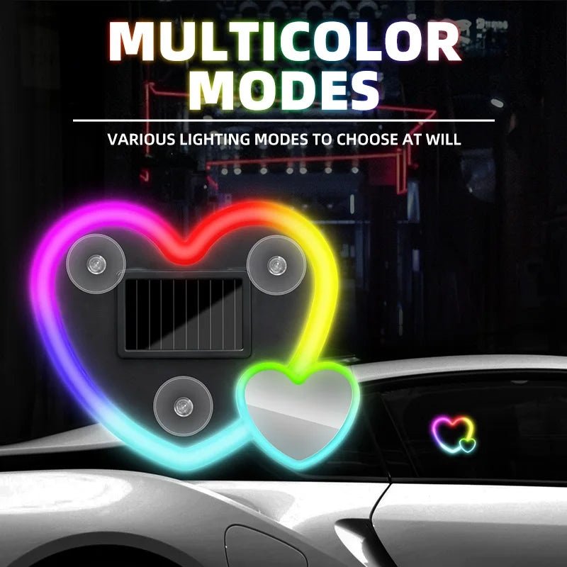 1pcs/2pcs Car Triangle Window LED Ambient Atmosphere Light S
