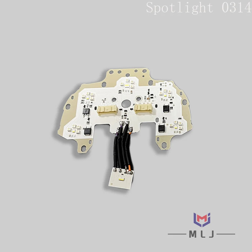 Headlight Lens Angel Eye Module High and Low Beam Light Source Chip DRL Board for BMW F02 F01